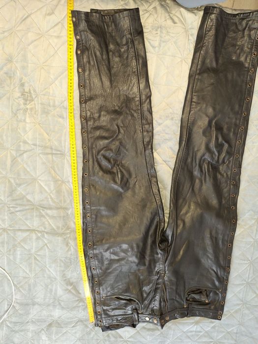 Pantaloni piele moto