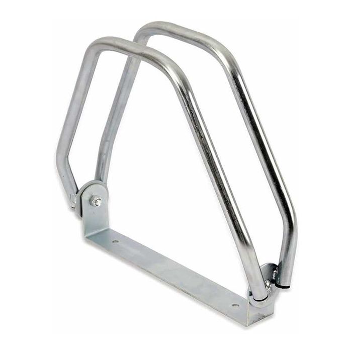 Стенна паркинг стойка за градски велосипед MARTAR Стоманена, Сребриста