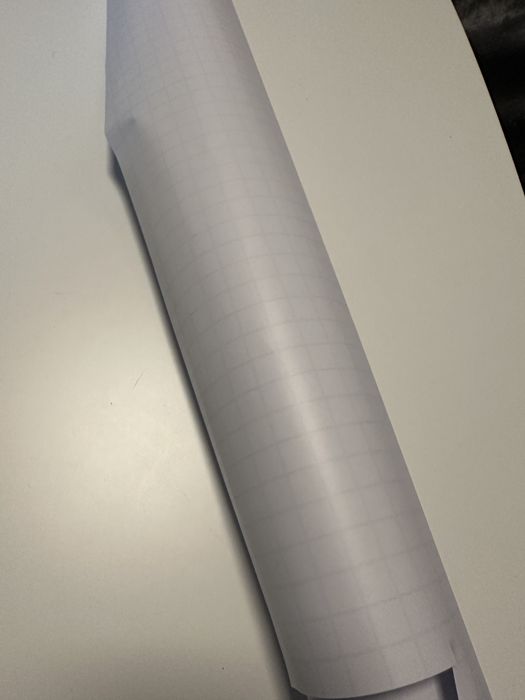 Autocolant mobila alb mat