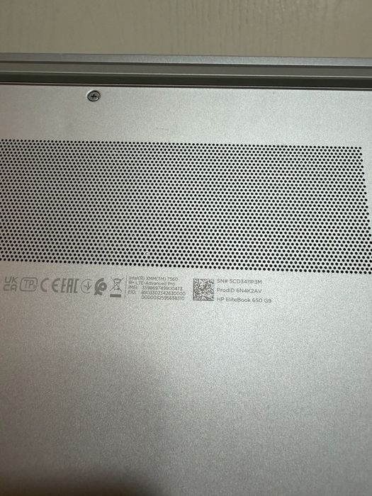 Hp EliteBook 650 G9 i5-1245U 16GB 256GB W11