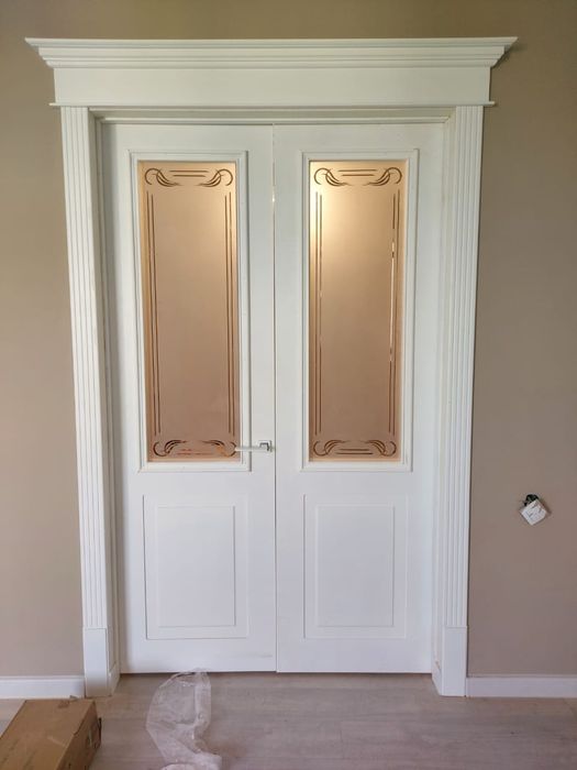 Есик орнату Установка дверий