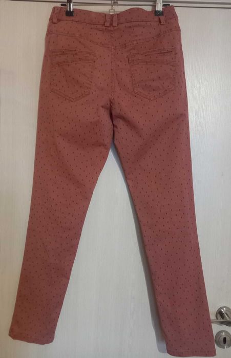 EDC by Esprit - Панталон Чино - Керемидено червен със ситен десен, XS