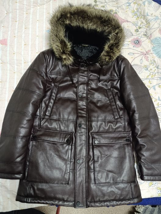 Мужская куртка эко кожа