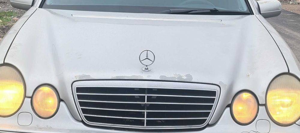 Мерседес 210 капот рестайлонг