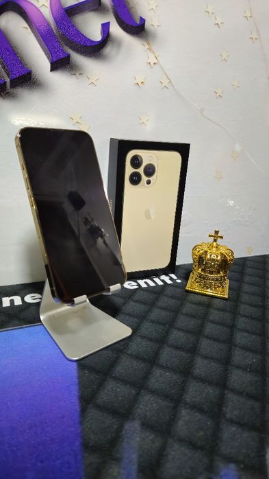 iPhone 13 PRO Gold 256GB Baterie Origilana:75%.Preṭ fix!
