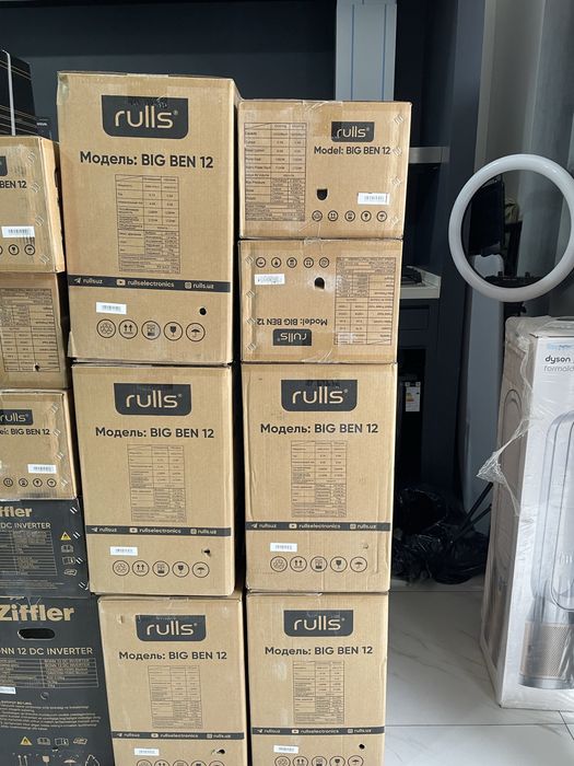 Кондиционер Rulls 12” DC Inverter, Gree compressor, А++ класс