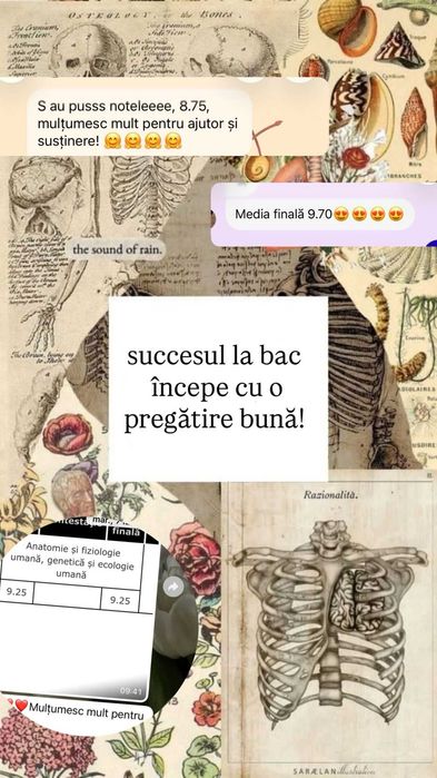 Meditatii biologie - bac!!!