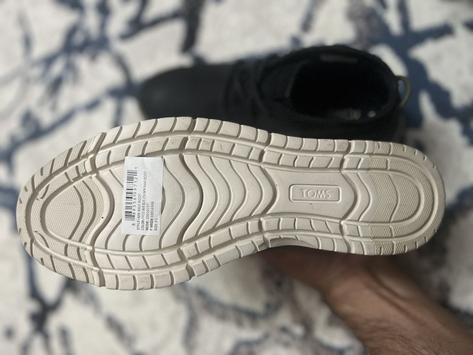 Ботинки TOMS натуральный нубук привозные оригинал