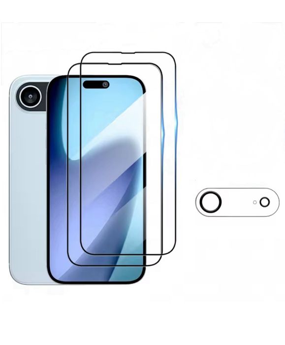 Iphone 17 17 PRO 17 PRO MAX AIR Pachet Folie Camera +Folie Sticla Edge
