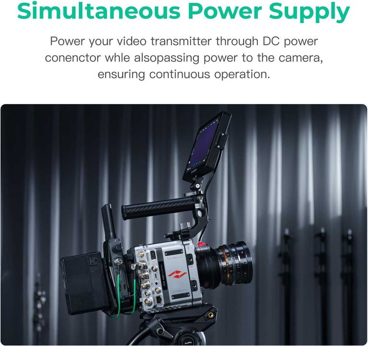 Accsoon V-Lock Адаптер V-Mount към NP-F за CineView Master 4K / 2 SDI