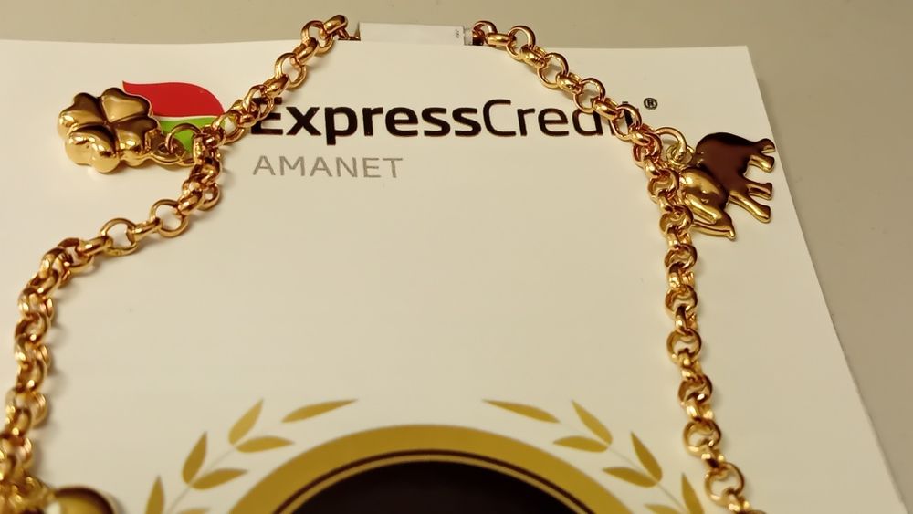 Bratara Aur de picior 14K( AG20 Dancu/ b29055.2*20)