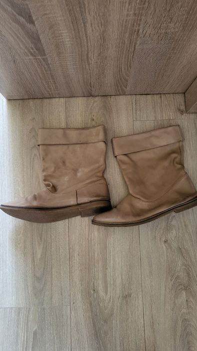 Ботуши от естествена кожа 2 бр. 41/42 номер