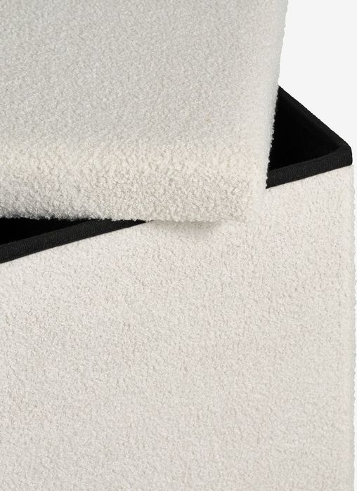 Плюшена сгъваема табуретка 38х38см