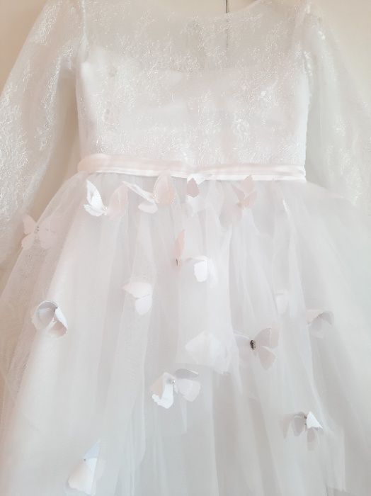 Rochie eleganta petrecere alb