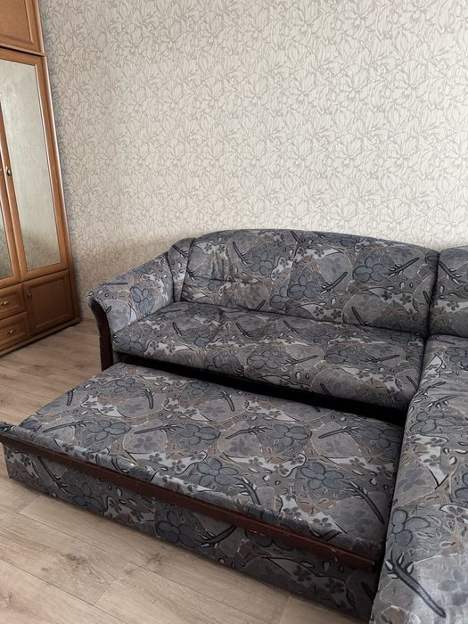 Диван с креслом раскладной