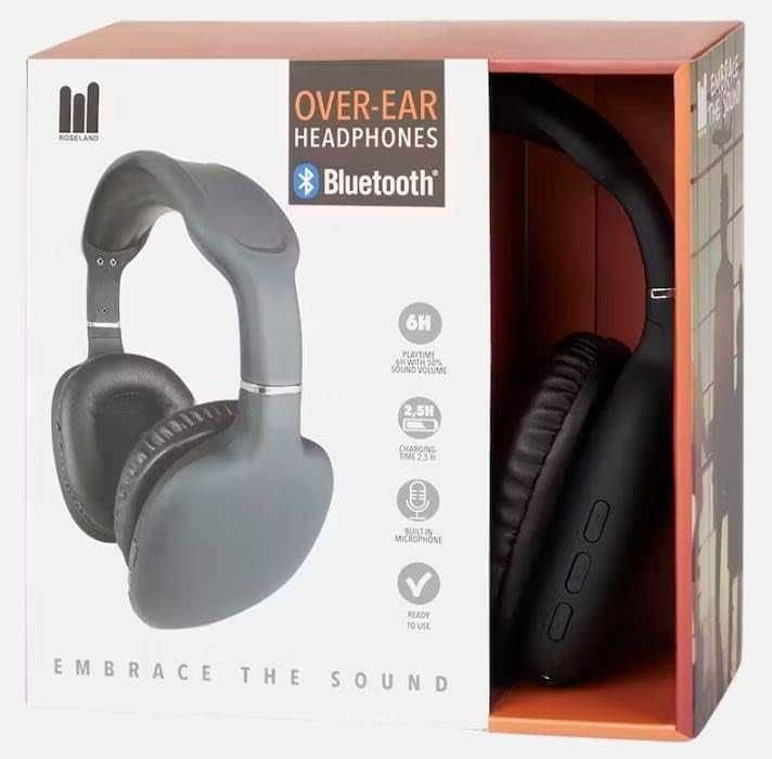 Безжични Bluetooth слушалки над ушите Roseland RH-800 с микрофон;BT5.3