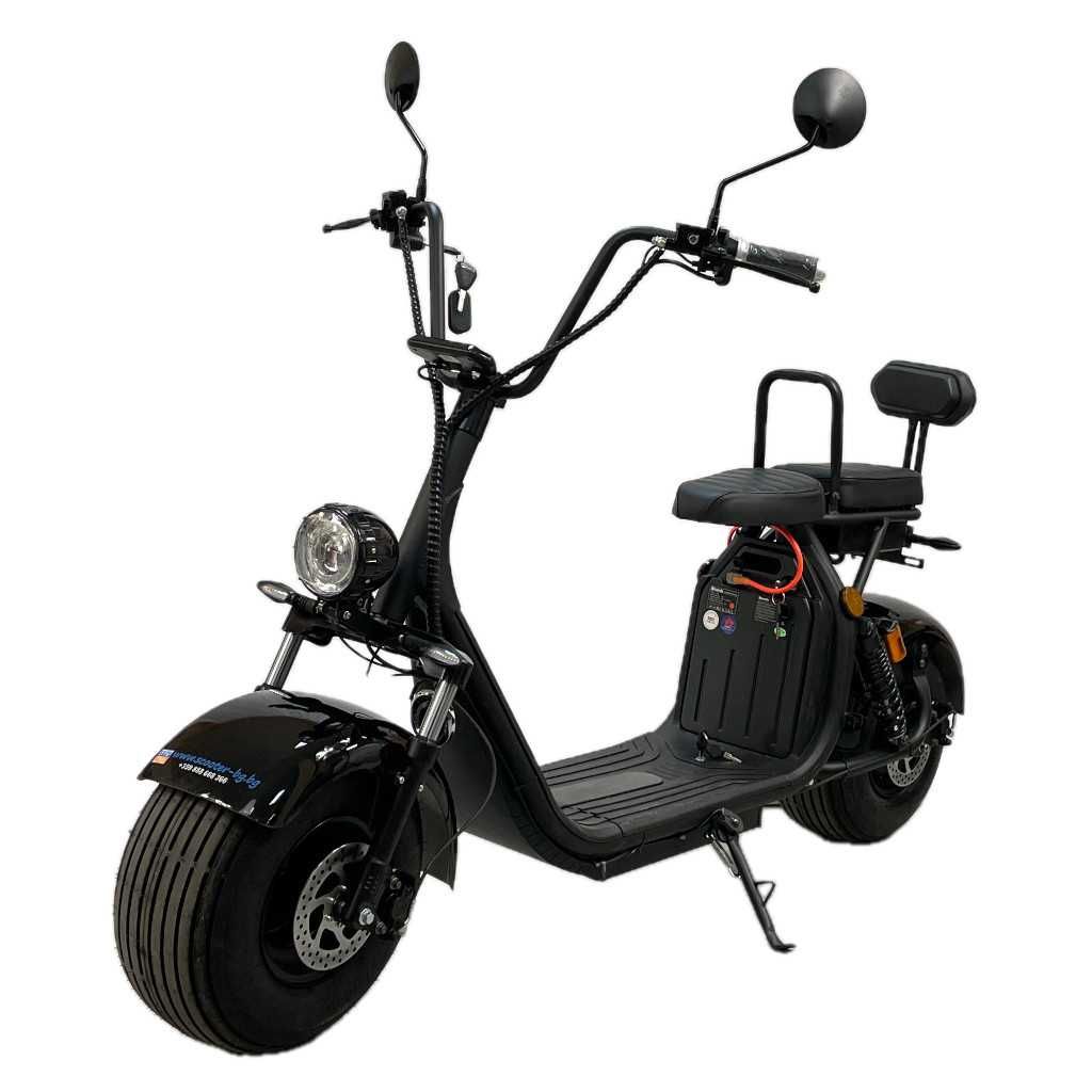 Електрически скутер Чопър EcoWay модел EEC06 2000W 60V/20Ah гр. Хасково ...