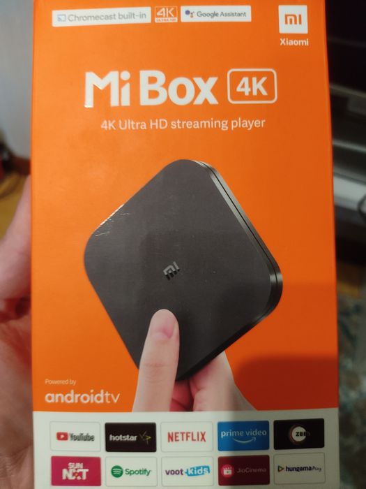 Телевизор Sharp 37 диагональ (94см) + TV приставка Mi Box 4K в идеале