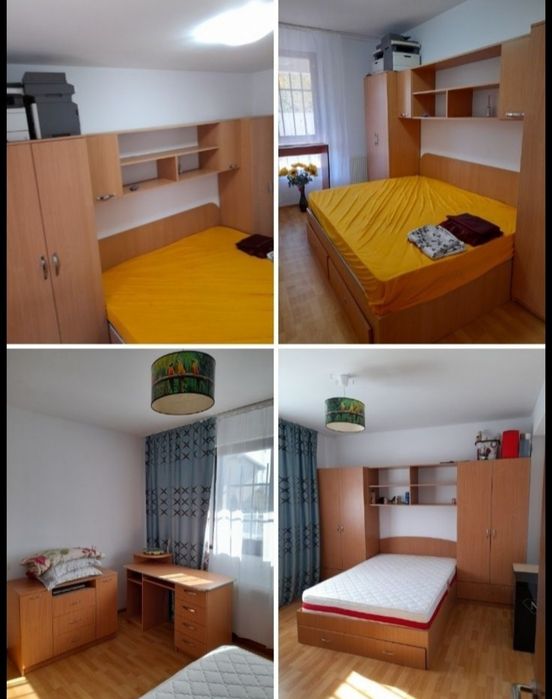 Apartament 3 camere + curte + parcări
