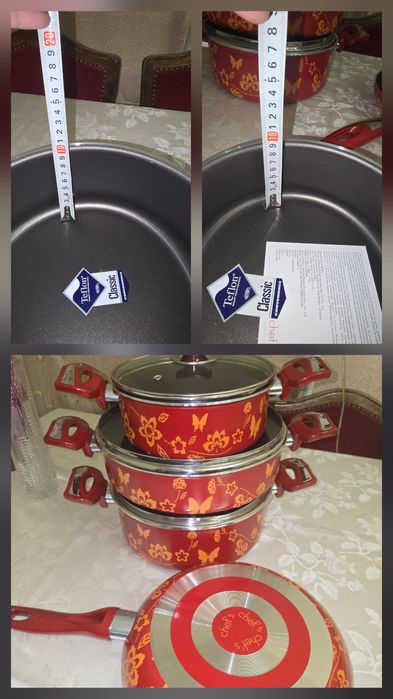 Новый Турецкий набор кострюль