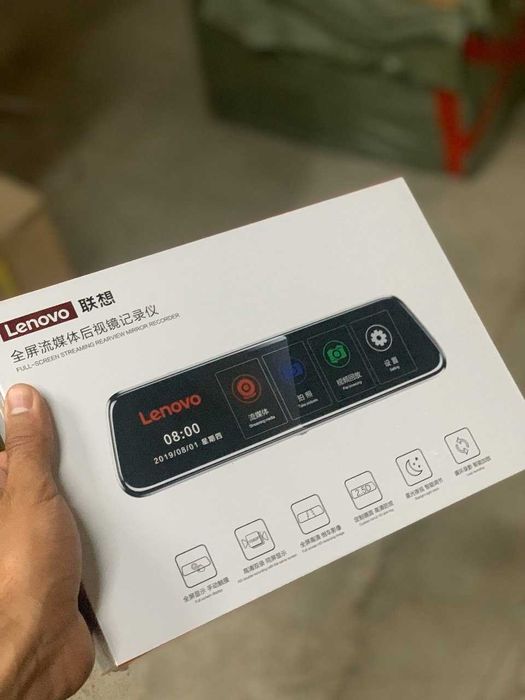 Видеорегистратор Lenovo v7 plus. Сплошной полный экран.