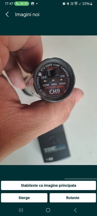 Vand  microfon samson