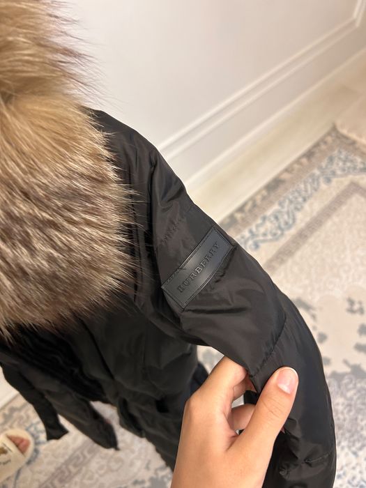 Чёрная куртка Burberry