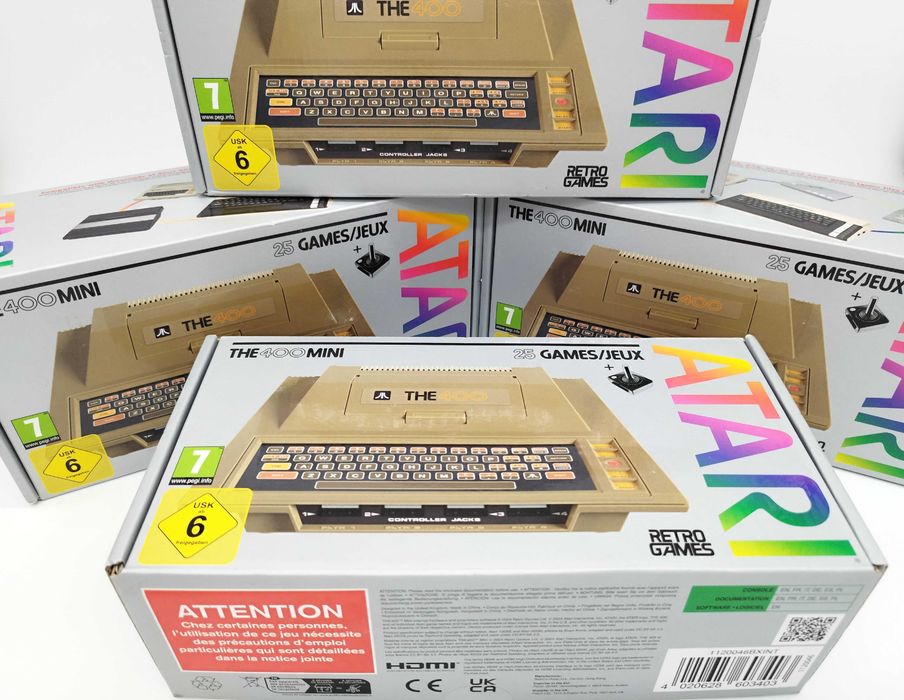 НОВИ ! Мини конзола Atari - The 400 Mini/ За Колекционери!