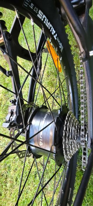 Bicicleta Electrica NIU AERO 27800 - 27.5 Inch, 450mm, Negru-Gri, E-Save | Dynamic | Sport.