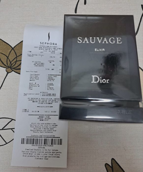 Dior Sauvage Elixir 100 ml