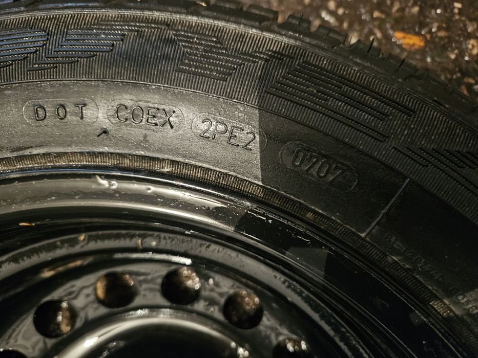 Roata completa 14'' Renault(geanta + cauciuc) 175 65 14