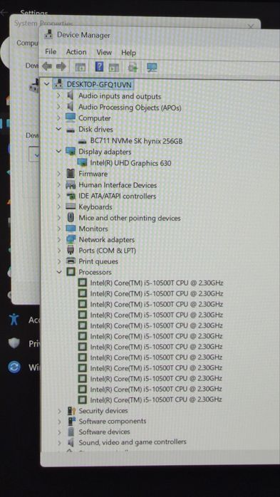 Mini PC Dell Optiplex 3090 i5(Gen10)/16GB(DDR4)/256GB (nVME SSD) + Tastatura/Mouse