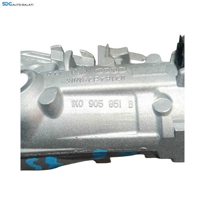 Set Contact cu Lama si Butuc Portiera Stanga Fata Volkswagen Golf 5 2004 - 2008 Cod 1K0905851B [M9646]