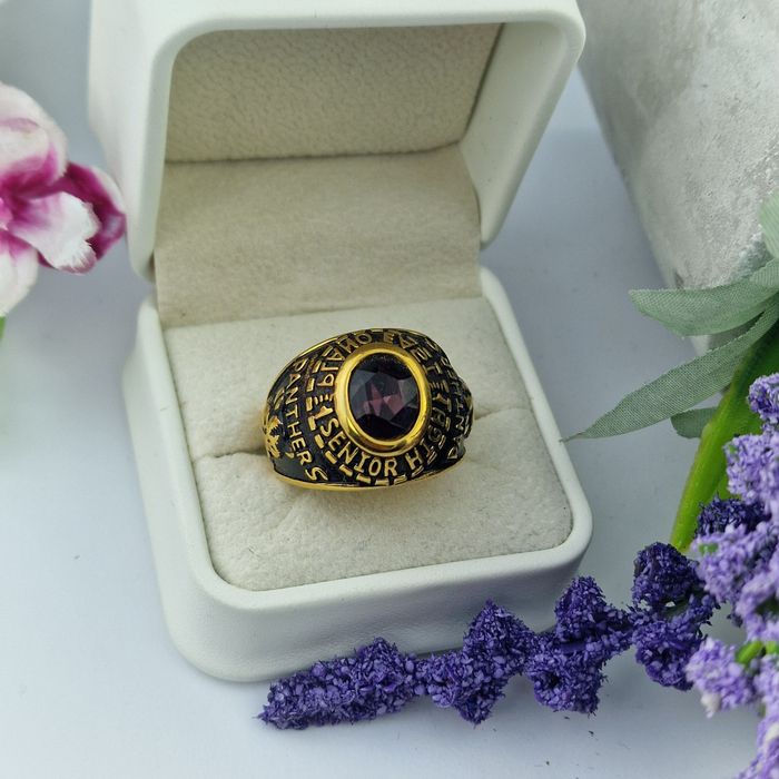 Мъжки пръстен златисти и сребристи