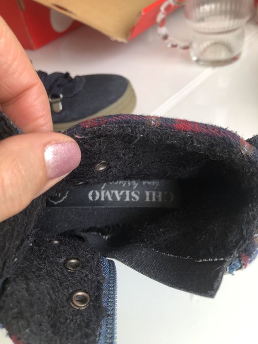 Ботинки детские 30-32 р Замша