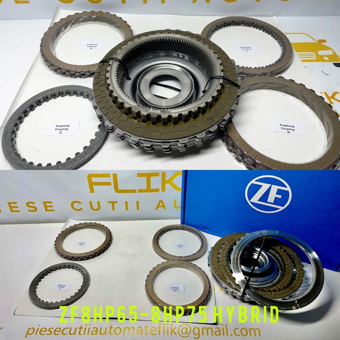 Set discuri fricțiune ambreiaje cutie automata ZF8HP75PH 8HP65A Hybrid