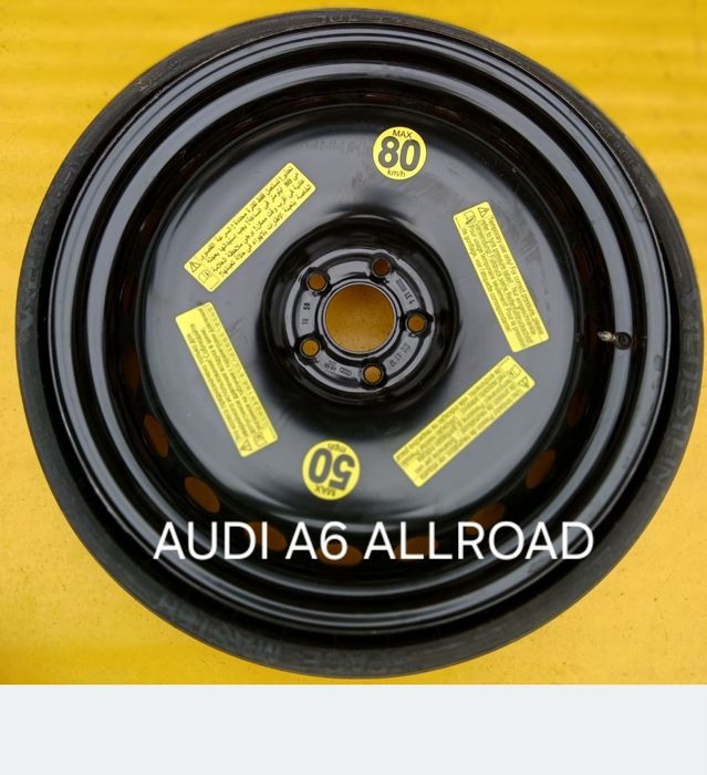 Roată rezervă slim 5x112 Audi A6 Allroad 195.50.20