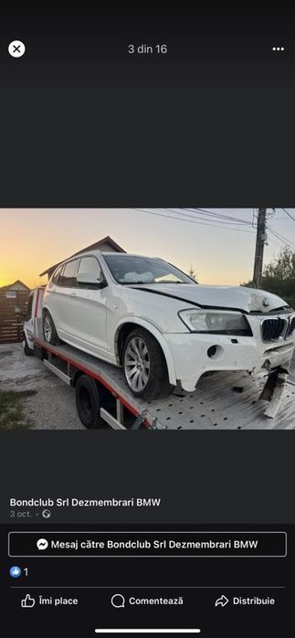 bmw x3 f25 2.0d mpachet