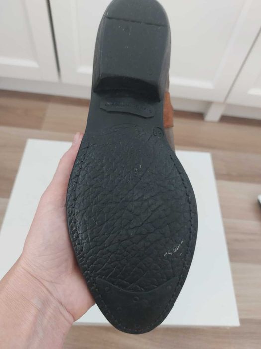 Cizme scurte,piele,dama