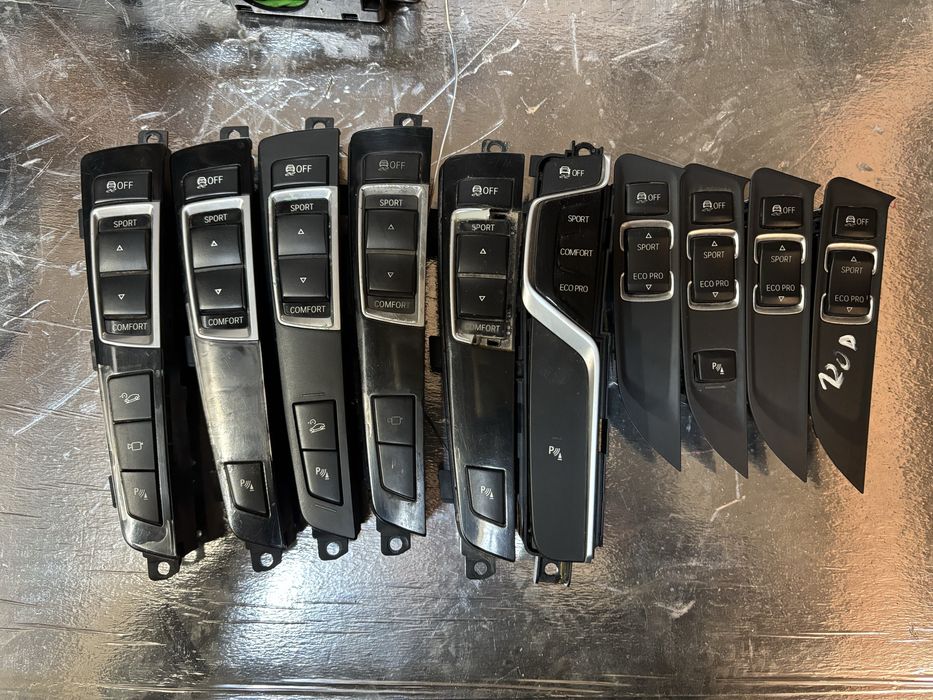 Бутони превключване на режим BMW f10/f11/f30/f31/f01/g30/g31