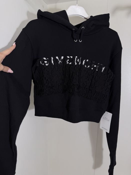 Givenchy нов оригинален суитшърт с дантела