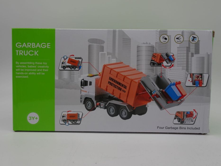 Jucării Camion de gunoi Camion de gunoi Camion de reciclare hard