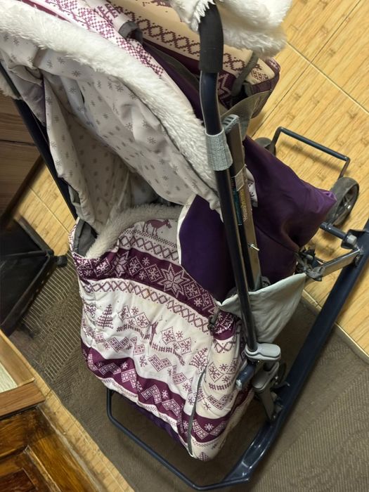 Санки - коляска за 15000. Дорг есть