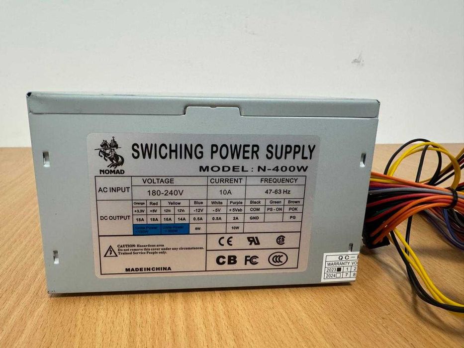 Блок питания для РС 400W Nomad N-400W