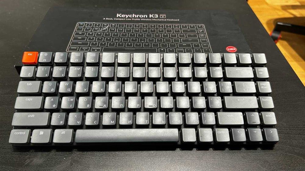 Keychron K3 Ultra-slim (V2) Mechanical Keyboard - Brown Switches