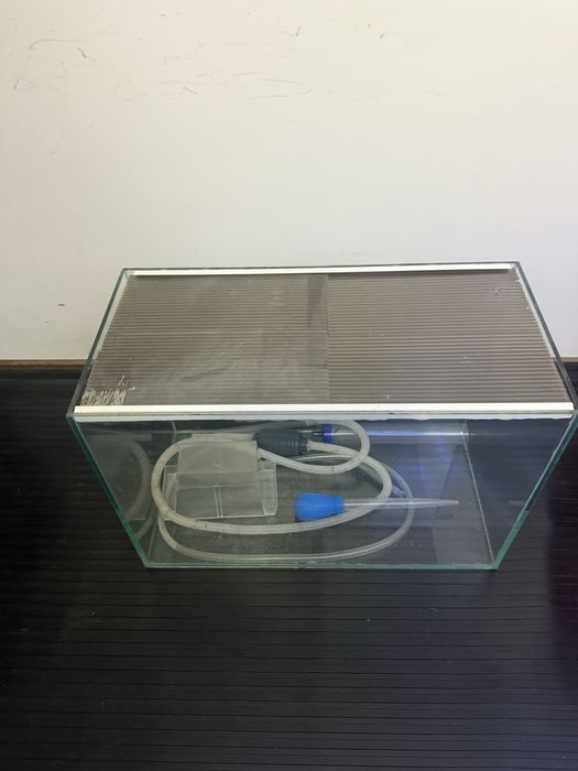 Vand 6 Acvarii de 54 litri aproape noi, compresor aer, bureti