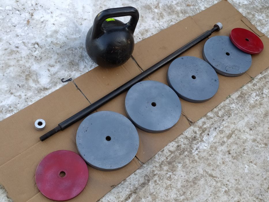 Штанга весом 45 кг