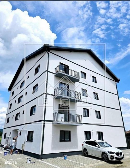 Ap cu 2 camere, balcon - 56 mp utili, balcon - Selimbar
