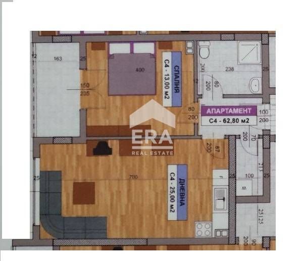 Продава се Двустаен апартамент в Хасково, Куба - 74 кв.м за 920 €/кв.м - Снимка #1