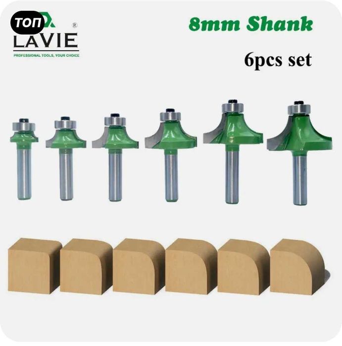 Фрезы по дереву 8,12мм